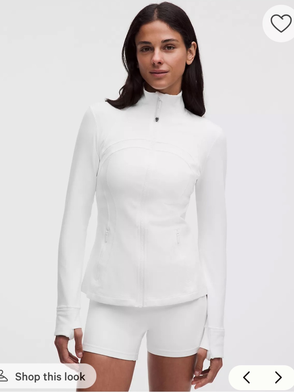 Lululemon Define Jacket White